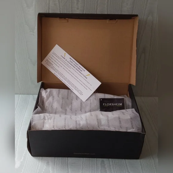 NIB FLORSHEIM Men's Work Shoes SIZE 8.5 D / #069 - Picture 6 of 10